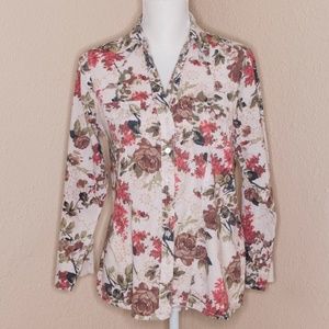 Love Potion Flower Print Top